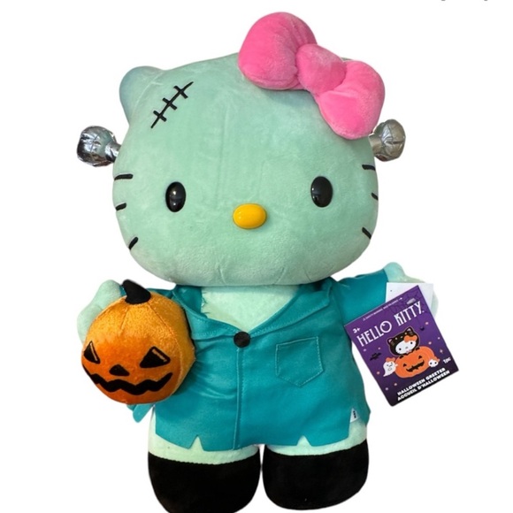 Halloween Hello Kitty Frankenstein greeter - Picture 1 of 1
